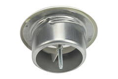 Ventilationsventil 100 mm metall - S-DVS100 RAL9010