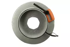 Irisklaff 100 mm - Sendzimirförzinkat stål - IRIS100