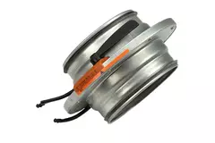 Irisklaff 100 mm - Sendzimirförzinkat stål - IRIS100