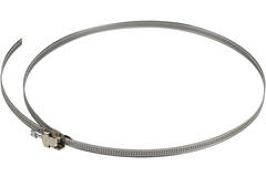 Slangklämma i rostfritt stål 60 mm diameter 135 mm - PCSS60-135
