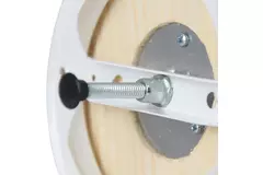 Luftventil i trä rund Ø 100 mm (KD100)