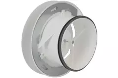 Imaginair RLV ventil Ø 125 mm - monteringsfjädrar + ring - vit