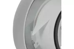 Imaginair RLV ventil Ø 125 mm - monteringsfjädrar + ring - vit