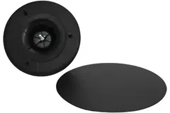 Imaginair RLV-ventil stor Ø 125 mm - monteringsfjädrar + ring - svart