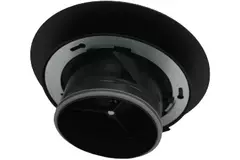 Imaginair RLV-ventil stor Ø 125 mm - monteringsfjädrar + ring - svart