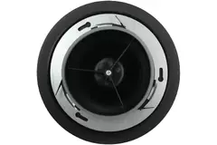 Imaginair RLV-ventil stor Ø 125 mm - monteringsfjädrar + ring - svart