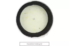 Isolerad fasadventil för naturlig ventilation Ø 100 mm SPK2-100