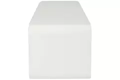 Rektangulärt kopplingsstycke av plast 220x90 mm