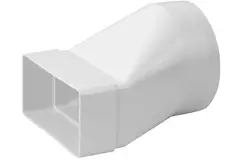 Reducerare av plast 110x55 till Ø 100 mm (KSD2)