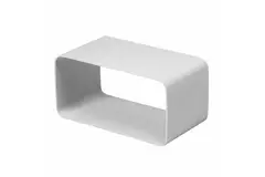 Anslutningshylsa i plast fyrkantig 110x55 mm - KSF