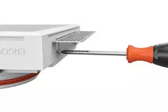 Ergovent inspacklingsbar luftventil kvadrat 100 mm