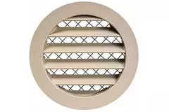 Aluminiumgaller Ø 100, beige - MRA100Y - RAL1015