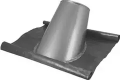 Blyplatta för rör med diameter 600 mm INOX