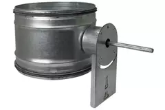 Motoriserad reglerventil Ø 125 mm till spiralrör