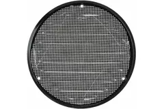 Runt ventilationsgaller av metall Ø 160 mm, svart - MR160M – RAL9005