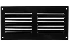 Metallgaller 200x100 mm svart - MR2010M - RAL9005