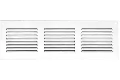 Rektangulärt spårgaller, metall 300x100, vit  - MR3010