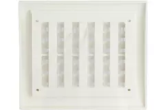 Justerbart väggaller 150x150, vit  - N10R