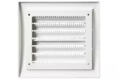 Väggaller 150x150, vit  - N10