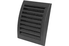 Väggaller 150x150 mm antracit - N10A