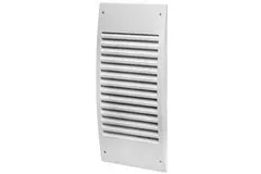 Väggaller 300x140 mm, vit  - N30