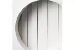 Justerbart väggaller 190x190 diameter 150, vit  - ND15R