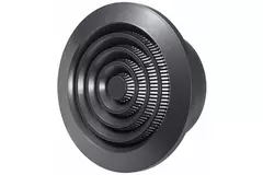 Runt ventilationsgaller grill Ø 100 mm antracit - NGA100A