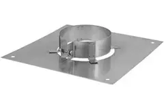 Takplatta diameter 250 mm med fäste I304 (D0,8)
