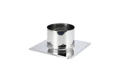 Takplåt Gek fläkt 150 mm RVS