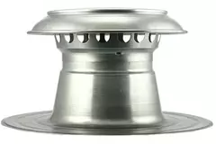 Plattaksventilation Vent-Alu 2000 dubbelväggig 315 mm