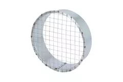 Rörgaller Ø 100 mm med nät till spiralrör