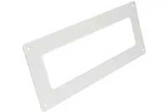 Rektangulär väggfläns av plast 220X55 mm - KF25