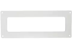 Rektangulär väggfläns av plast 220X55 mm - KF25