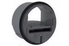 Runt konstant volymreglage 100 mm - Luftflöde 100 m3/t - RDR 100 15 100