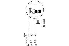 Takfläkt vertikal metall - DVA 315 E4P 43