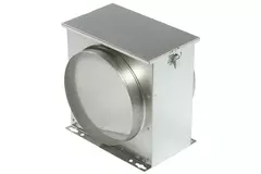 Ruck luftfilterbox med filter av fibermatta Ø 250 (FV 250)