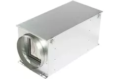 Ruck luftfilterbox med värmeregister 125 mm (FTW 125)
