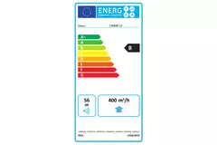 Vasco C400 Basic RF LE 400 m³/h + fuktsensor