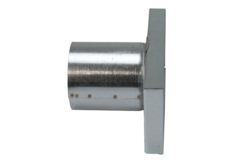 Lock 220x80 mm med anslutning diameter 80 mm för inloppskanal