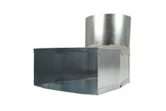 Lepe hörnstycke 220x80 mm till diameter 125 mm