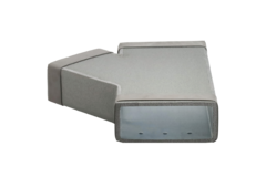 Thermoduct T-stycke 45 grader 220x80 - 170x80 för kanalisation