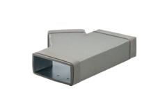 Thermoduct T-stycke 45 grader 220x80 - 170x80 för kanalisation