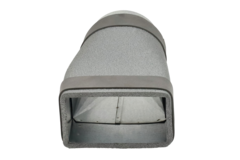 Termoduktreducerare 170x80 till diameter 150 mm för kanalisation
