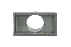 Termoduktkåpa 170x80 med anslutningsdiameter 80 mm för kanalisation
