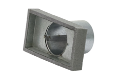 Termoduktkåpa 170x80 med anslutningsdiameter 80 mm för kanalisation