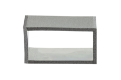 Thermoduct kopplingsstycke, 220x80 mm, L=100 mm