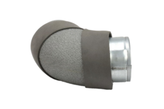 Termoduktens böjdiameter 80 mm 90 grader (inte säkert)