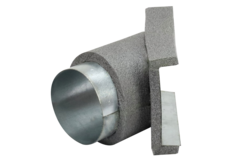 Thermoduct 45 grader förbindningsstycke / hylsa 80 mm
