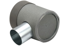 Thermoduct inbyggnadskärl diameter 125 mm H=80 mm enkelt med hål för tunnelkonstruktion