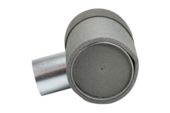 Thermoduct inbyggnadskärl diameter 125 mm H=80 mm enkelt med hål för tunnelkonstruktion